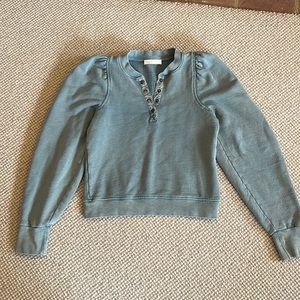 Ulla Johnson Asher top in Salt Water size P